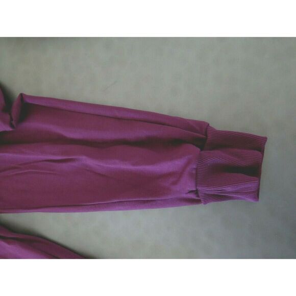 Nike Yoga CJ3827-681 Women Sz Medium  Flow Hyper 7/8 Pants Bottom Maroon Red $90 - Picture 7 of 12